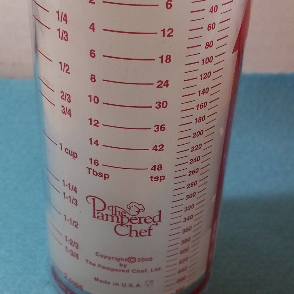 Vintage Pampered Chief Dry/Liquid Measuring device Cottagecore Kitsch